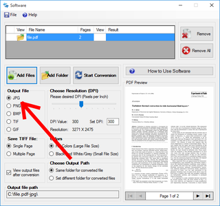 Illustration for article titled Tips on PDF to JPG
Conversion